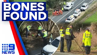 Bones found by roadside in South Australian town | 9 News Australia