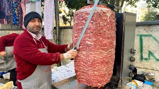 He Sells 1000 Doner Kebabs A Day On The Street - Amazing Street Food
