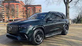 Mercedes 2021 GLS63 AMG kills the 2019 in the run to 60…3.6 seconds the tech and interior top-notch!