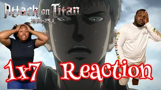 Attack On Titan| Season 1 Episode 7 Reaction!