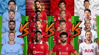 Manchester City 🆚 Manchester United 🆚 Liverpool 🆚 Tottenham 💥 ULTRA VS 🔥💪