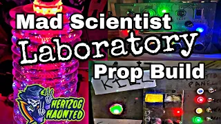 Create Mad Scientist Laboratory Props for your Haunt