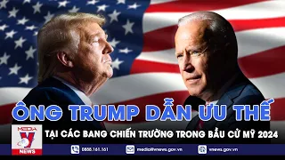 Bầu cử Mỹ 2024: Ông Trump giành ưu thế tại các bang chiến trường - VNEWS