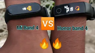 Mi band 4 🆚 Honor band 4 comparison||ഇത് പൊളിക്കും||PrO MaLaYaLaM|