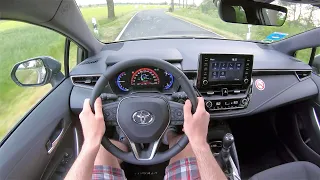 POV 2021 Toyota Corolla E210 1.2T 116 HP Manual Touring Sports