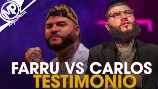 FARRU vs CARLOS -TESTIMONIO completo - concierto en New Jersey