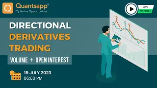 Directional Derivatives Trading using Volume + Open Interest