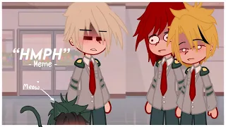 “Hmph” meme [Cat/Neko Deku] [BakuDeku]