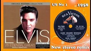 Elvis Presley - Hard Headed Woman - 2022 stereo remix