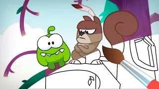 Канада - Лесная погоня - Мультик Раскраска Ам Ням - Учим цвета - Om Nom Cut the Rope -