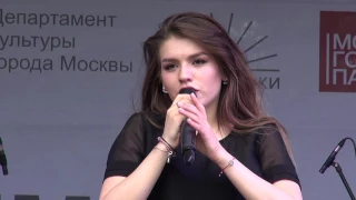 Людмила Чеботина -в Сокольниках на День России 2017
