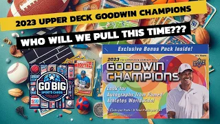 Discover Hidden Gems: 2023 Goodwin Champions Hobby Box Revealed!