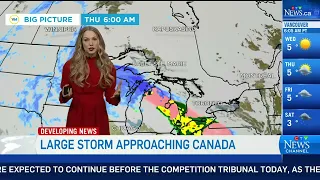 'A lot of snow ahead of us' | Major winter storm in Canada