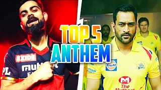 Top 5 Best IPL Team Anthems | WhistlePodu, Playbold