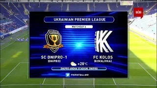 Днепр-1– Колос - 2:1. Обзор матча