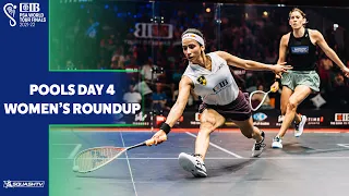 Squash: CIB PSA World Tour Finals 21-22 - Women's Pools Day 4 Roundup