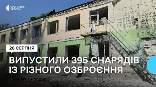 Російські військові майже сімдесят разів обстріляли Херсонщину минулої доби