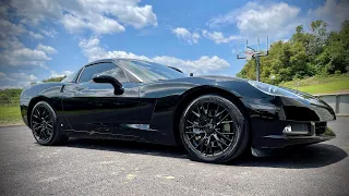 Factory Reproductions FR22 Z06 Replica Wheels Install & Review On My 2008 Corvette C6 Z51