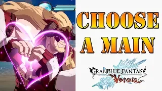 How to choose your main character in Granblue Fantasy Versus!