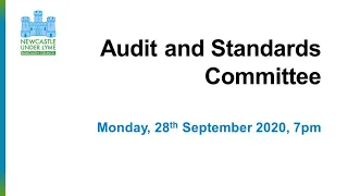 Audit and Standards Committee - 28/09/2020