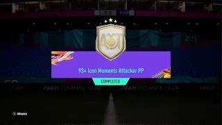 FIFA 21- 93+ ATTACKER ICON MOMENTS PLAYER PICK #2