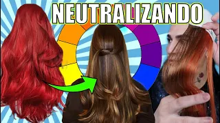 COMO NEUTRALIZAR OS TONS DE VERMELHO/RUIVO DOS CABELO SEM DESCOLORIR OU FAZER SHAMPOOZADA