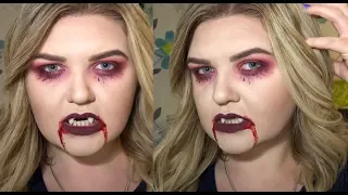 Vampire Inspired Halloween Makeup | Simple Halloween Tutorial
