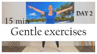 15 min Gentle All Standing Exercise Program | no equipment needed