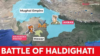 Battle of Haldigati Akbar Vs Maharana Pratap | Famous Battles in India History | Sonpriya ma'am