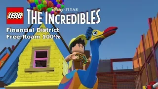 Free-Roam #2 - Financial District 100% - LEGO The Incredibles