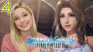 Zack Meets Aerith - Aerith VA Plays Crisis Core Final Fantasy VII Reunion Gameplay Pt.4
