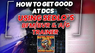 Using Sedlo's BFM/BVR and A/G Weapons Trainer