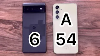 Samsung Galaxy A54 vs Google Pixel 6