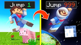 They Made EVERY JUMP MULTIPLY In Minecraft ...