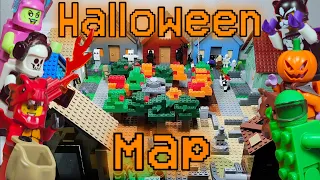 LEGO AMONG US HALLOWEEN MAP|  обзор карты Хэллоуина