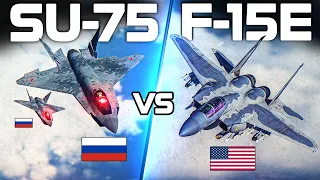 HEAVY HITTERS | F-15E Strike Eagle Vs SU-75 Checkmate | Digital Combat Simulator | DCS |