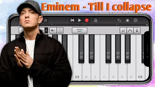 Eminem - Till I Collapse on iPhone (GarageBand)