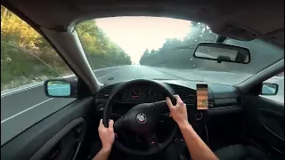 BMW E36 328i - Pov Drive Drift and Top Speed