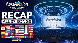 Eurovision ESC 2023 | RECAP ALL 37 SONGS (Long Clips)