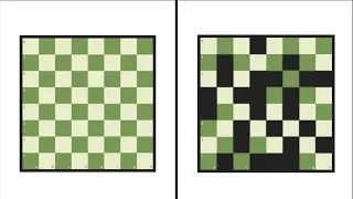 Disappearing Board in Chess