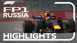 2018 Russian Grand Prix: FP1 Highlights