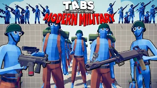 TABS New MODERN MILITARY Faction! - Totally Accurate Battle Simulator Custom Unit Update