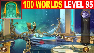 100 Worlds LEVEL 95 Walkthrough - Escape Room Game 100 Worlds Guide