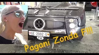 I drive a Pagani for the first time!!!
