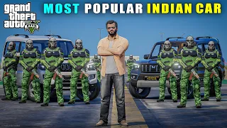 Michael Drives The Most Popular Indian Car | Gta V Gameplay