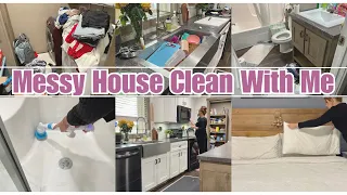 *NEW* WHOLE HOUSE COMPLETE DISASTER CLEAN WITH ME/ EXTREME CLEANING MOTIVATION/ BEFORE AND AFTER