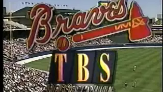 Turner Field Atlanta Braves 1st Game New York Yankees March 29, 1997 Pre Game TBS