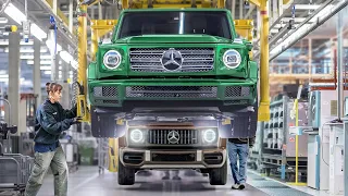 Inside the Production of the Massive Mercedes G-wagon