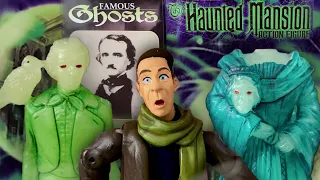 Famous Ghosts and Disney Haunted Mansion action figures - Raymond Castile's Basement of Horror