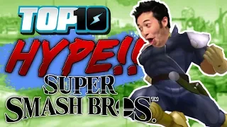 Top 10 Most HYPE Super Smash Bros. Moments